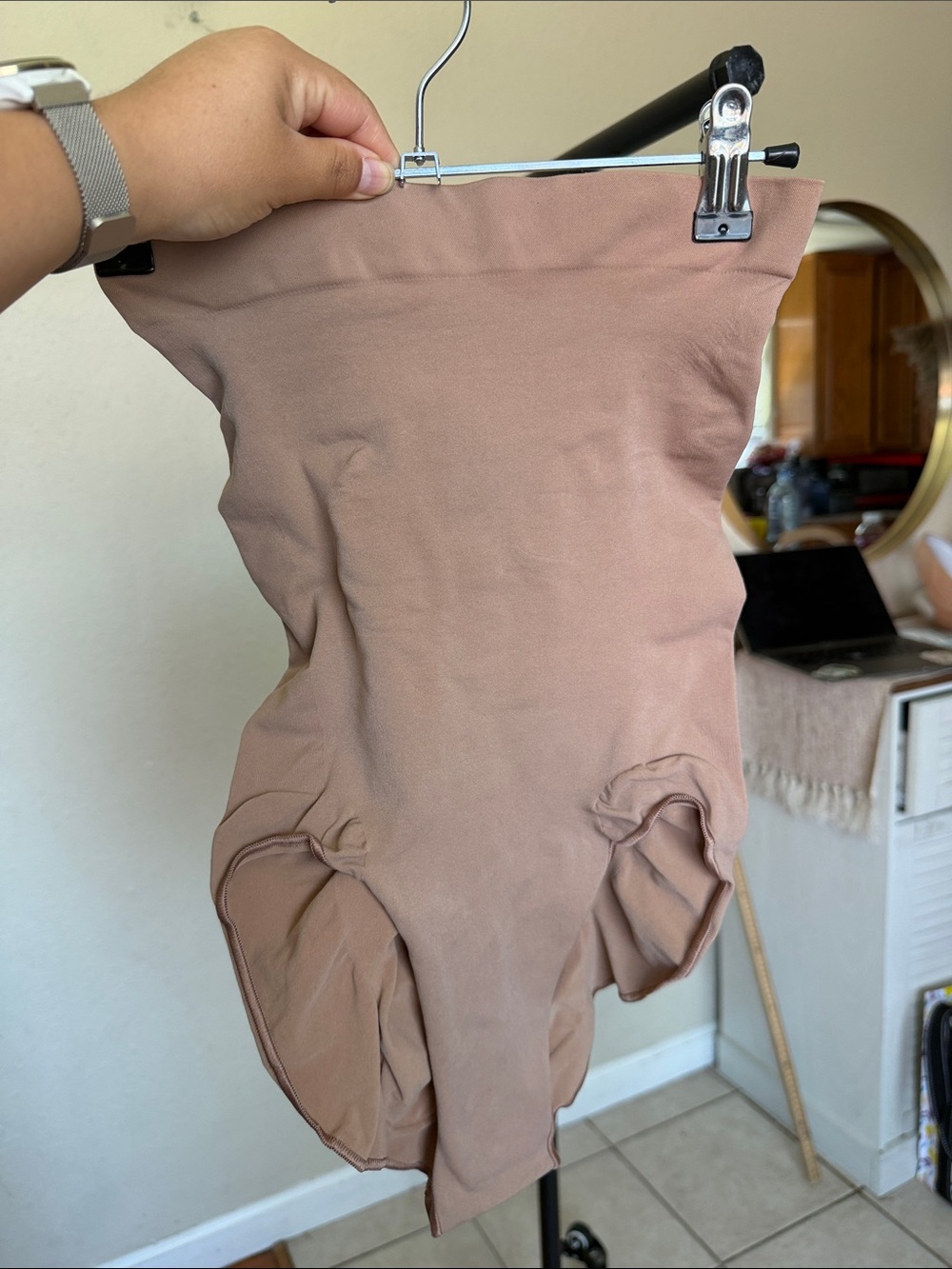 SKIMS Seamless Sculpt‎ High Waisted Brief Clay Size XL NWOT